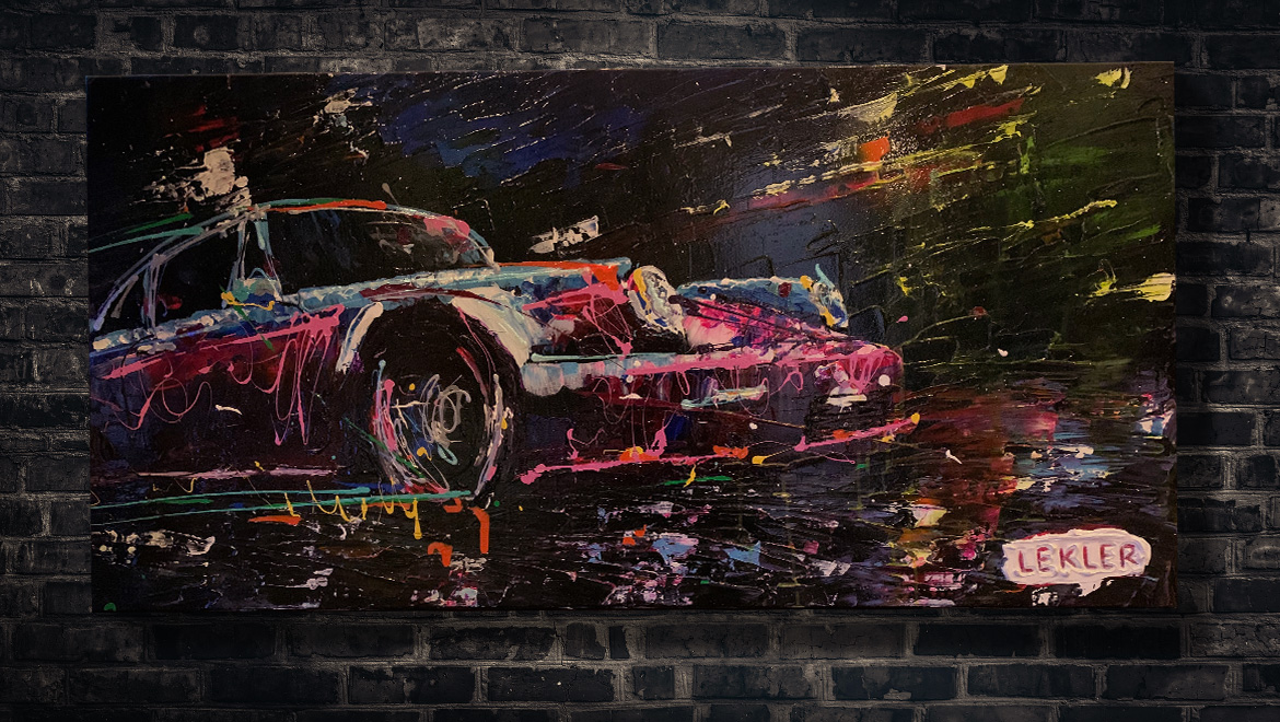 Peinture sur toile - Porsche 930